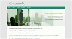 Desktop Screenshot of grenovia.fi
