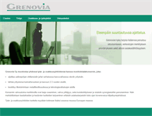 Tablet Screenshot of grenovia.fi